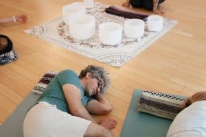 calm yoga session